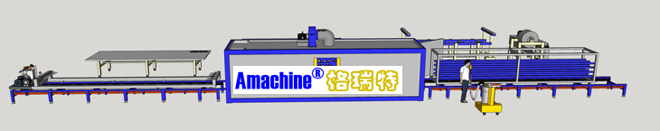 小型鋁材噴涂木紋一體機(jī)