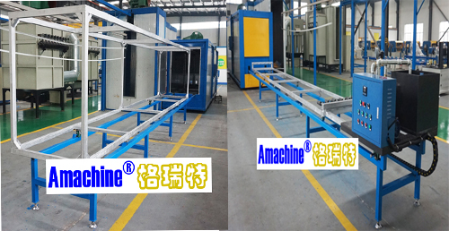 Wood Grain Transfer and Powder Coating Line